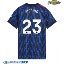 Maglie da calcio Arsenal Mikel Merino #23 Seconda Maglia Femminile 2025-26 Manica Corta